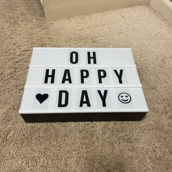 Lightbox Message Board Sign - Picture 3 of 7